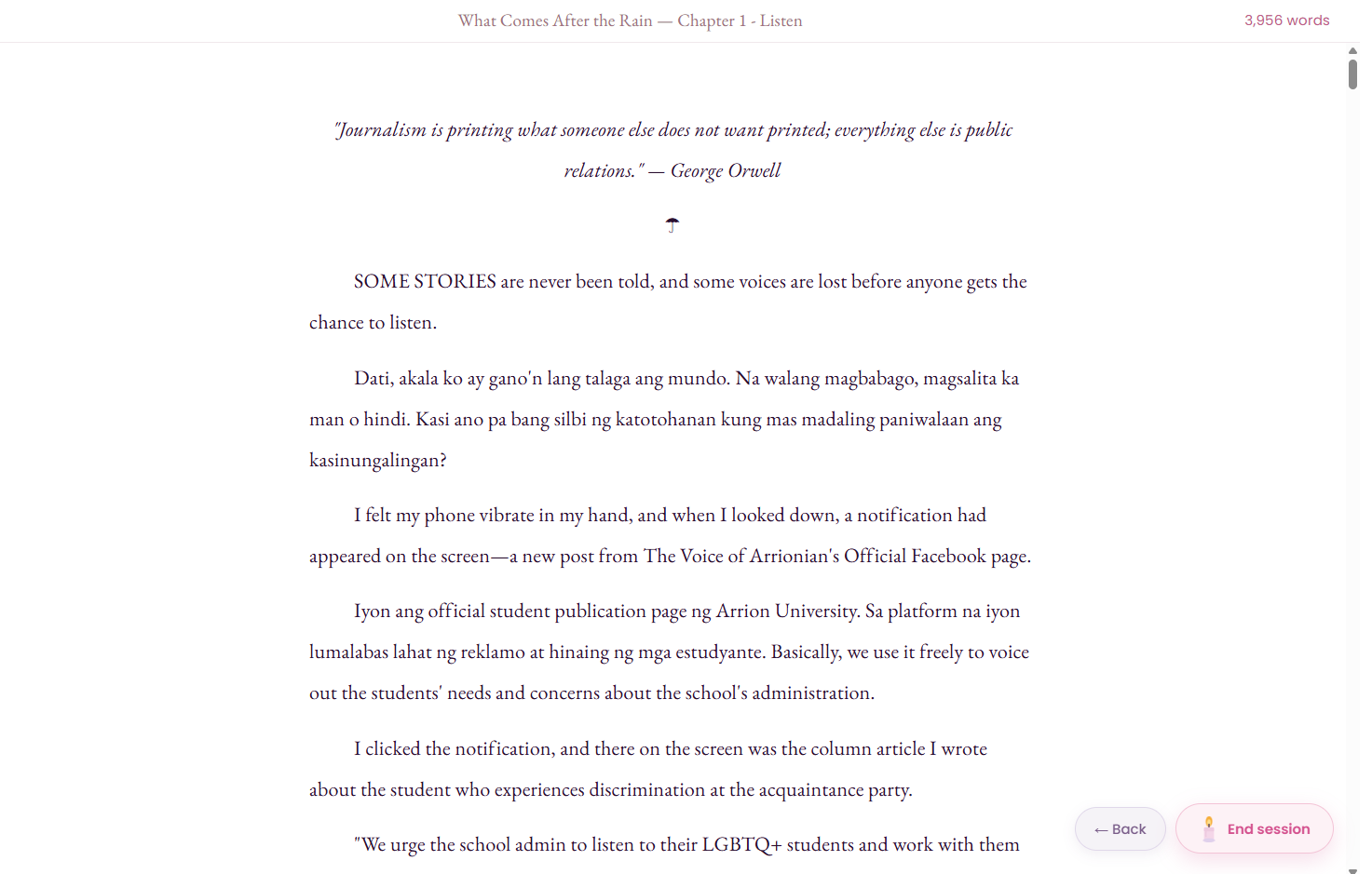 Write, undistracted