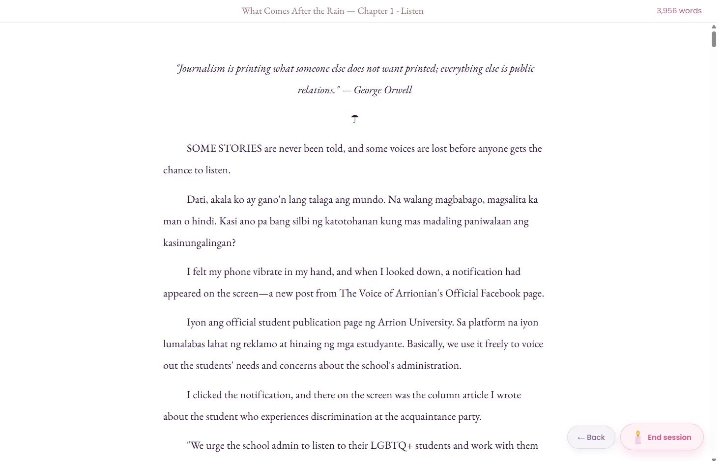 Write, undistracted